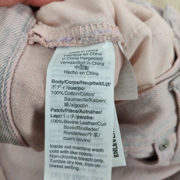 Madewell Size W 30 The Momjean Overdyed Edition Ankle Cropped Straight Jeans NWT - Picture 12 of 12